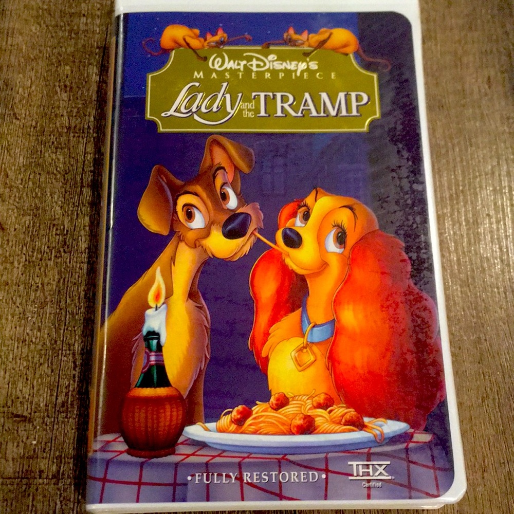Vintage Disneys Lady and the Tramp Masterpiece VHS